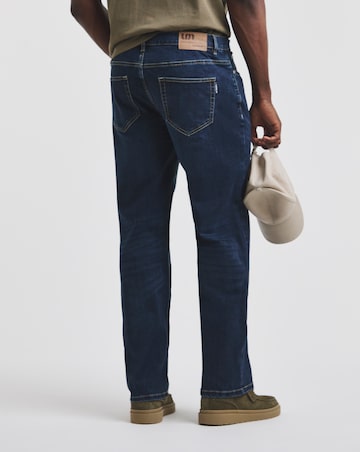 Loose Fit Stretch Jeans Darkwash