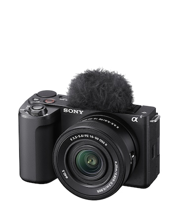 Sony Alpha ZV-E10 II K , APS-C Mirrorless Interchangeable-Lens Camera with Lens