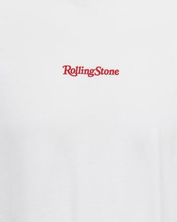 Only & Sons Rolling Stones Back Print T-Shirt - White