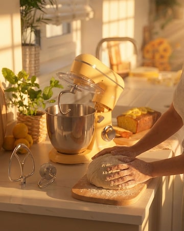 Salter British Bakes Stand Mixer- Yellow