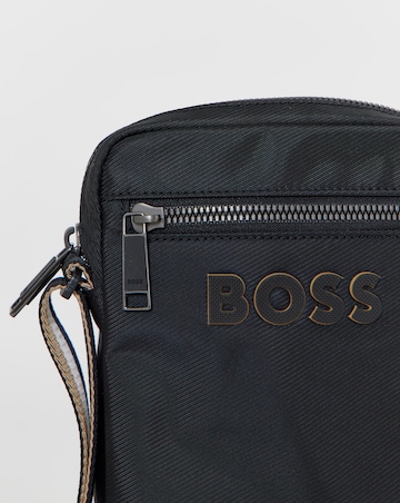 BOSS Catch Logo Cross Body Bag - Black