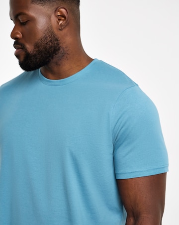 5 Pack Crew Neck T-Shirts Extra Long