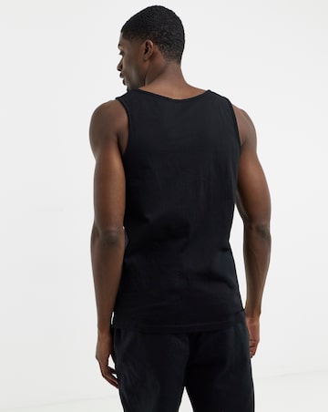 Pure Cotton Vest- Black