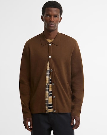 Barbour Florcombe Knitted Cardigan - Dark Sand