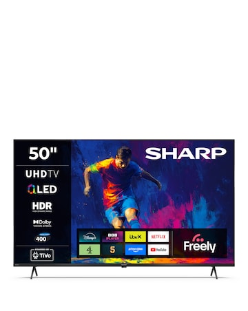 Sharp 4T-C50HM5245KB 50in 4K Ultra HD Smart TiVo LED TV with Freely