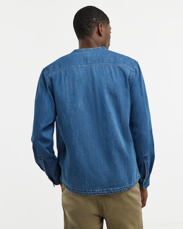 Grandad Denim Overshirt