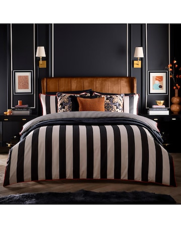 Laurence Llewelyn-Bowen Festivo Circus Stripe Duvet Cover Set