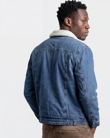Union Borg Lined Denim Jacket