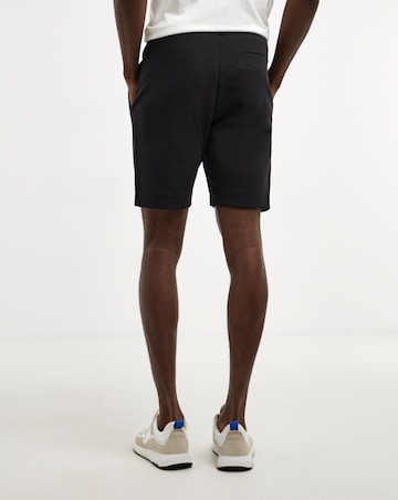 BOSS Contrast Jersey Short - Black