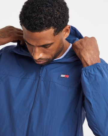 Tommy Jeans Chicago Packable Jacket - Blue
