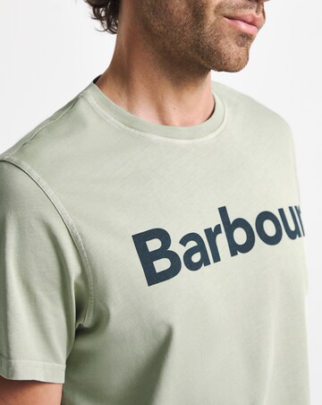 Barbour Washington Short Sleeve Logo Tailored T-Shirt - Green