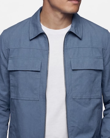 Blue Ripstop Lightweight Jacket
