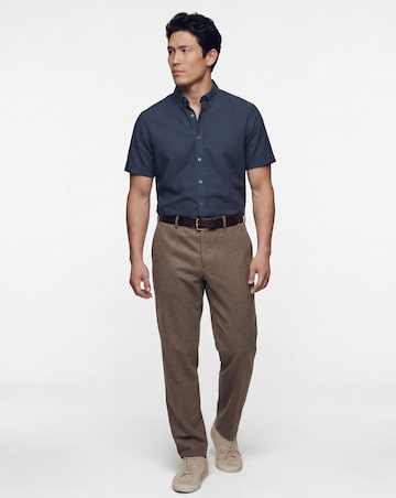 Short Sleeve Oxford Shirt Long Length
