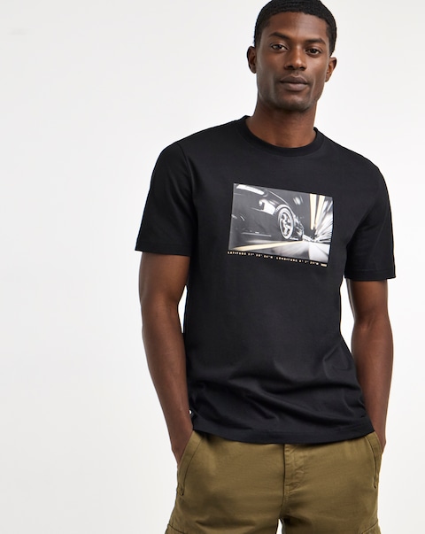 BOSS Short Sleeve Graphic T-Shirt - Black