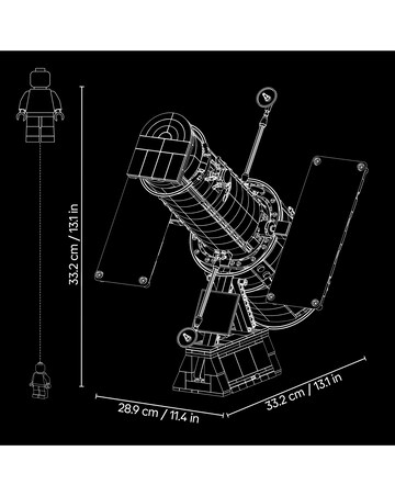 LEGO Icons Hubble Space Telescope 11382