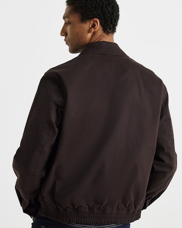 BOSS BB Cotton Coach Jacket - Dark Brown