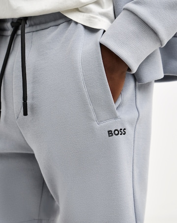 BOSS Contrast Jersey Short - Dark Grey