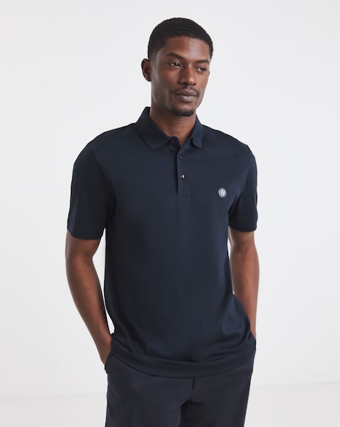 BOSS Short Sleeve BB Metallic Logo Polo