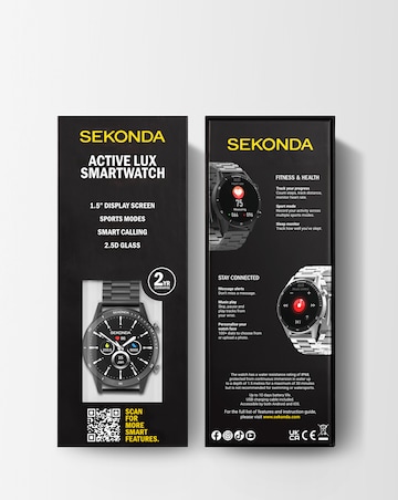 Sekonda Active Lux Smart Watch - Black