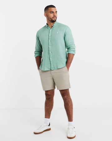 Polo Ralph Lauren Long Sleeve Linen Shirt - Faded Mint