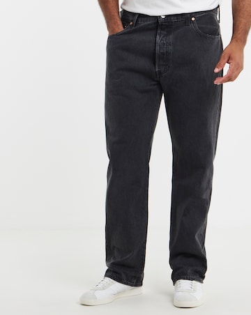 Levi's 501 Original Straight Fit Jean - Worn Black