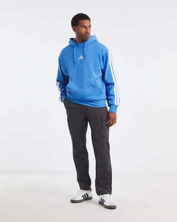 adidas 3 Stripes Fleece Hoodie