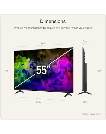 LG 55QNED7EB3C 55in QNED evo AI 4K Smart TV