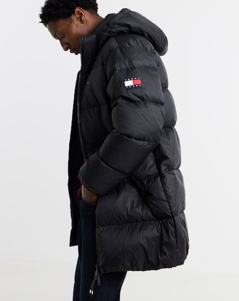 Tommy Jeans Essential Down Parka - Black