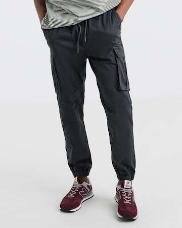 Elasticated Waist Cuffed Cargo