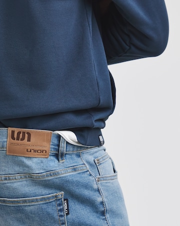 Union Straight Fit Stretch Jeans Light Wash