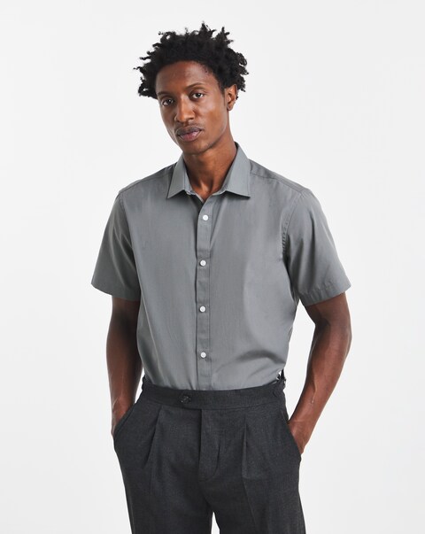 New In - Short sleeve Formal Shirt Long