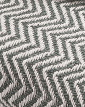 Woven Herringbone Indoor/Outdoor Throw