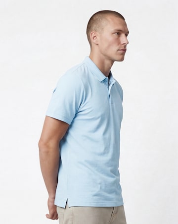 Marl Jersey Polo Shirt Long