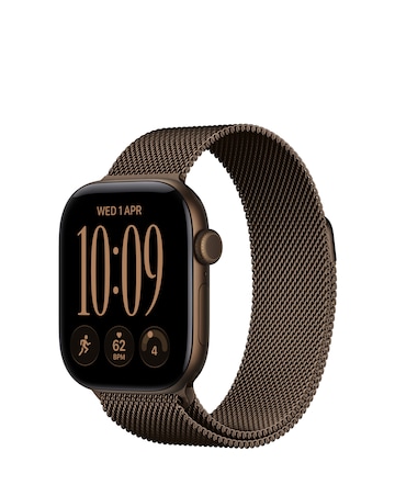 Apple Watch Series 12 GPS 42mm - Dark Bronze Aluminium/Dark Bronze Milanese Loop
