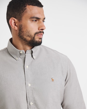 Polo Ralph Lauren Long Sleeve Classic Oxford Shirt - Brown