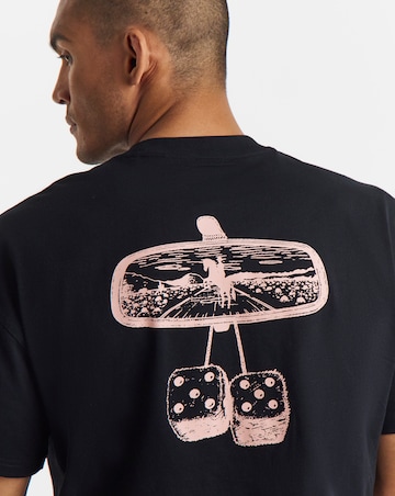 Dickies Short Sleeve Polk Back Graphic T-Shirt - Black