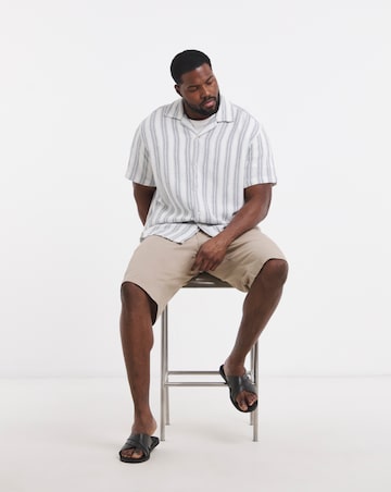 Jack & Jones Coba Stripe Shirt - White