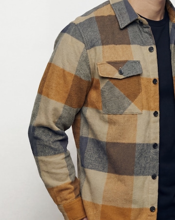 Heavyweight Checked Overshirt Regular