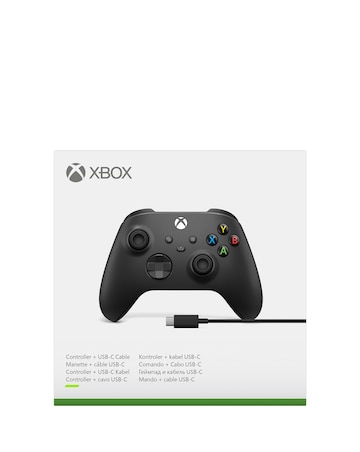 Xbox Wireless Controller with USB-C Cable - Carbon Black