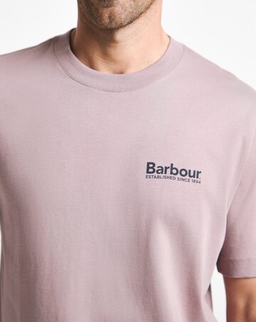 Barbour Moonwell Short Sleeve Graphic Relaxed T-Shirt - Ironstone