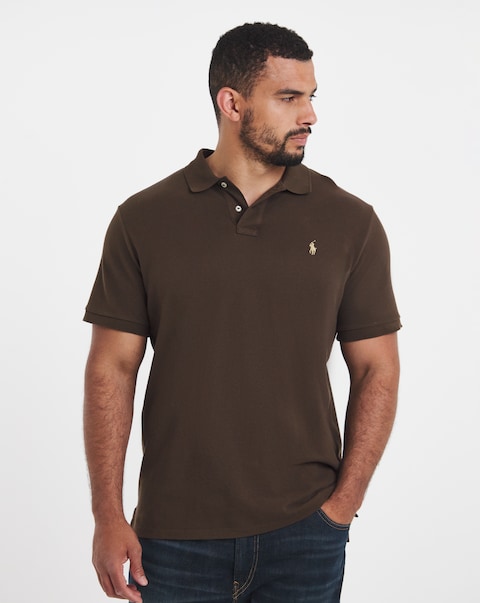 Polo Ralph Lauren Classic Short Sleeve Polo - Brown
