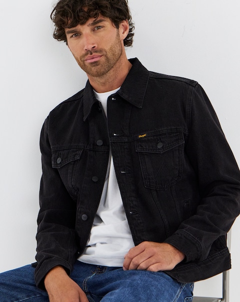 Wrangler Classic Denim Jacket - Black