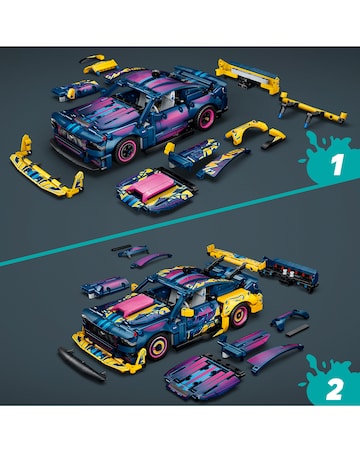 LEGO Technic Custom Garage Ford Mustang GT CAR 42236