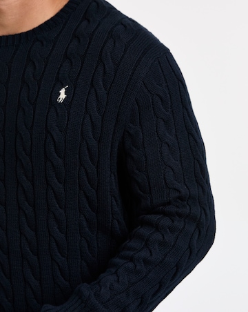 Polo Ralph Lauren Cable Knit Jumper - Navy