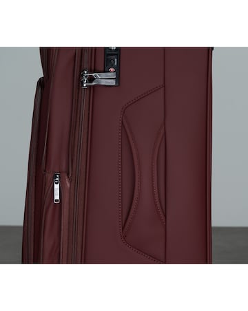 Rock Luggage Vitality 4pc Softshell Suitcase Set