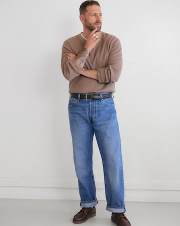 Levi's 501 Original Straight Fit Jean - Medium Indigo