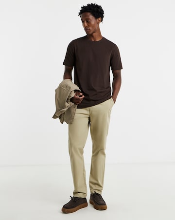Pure Cotton Crew Neck T-Shirt Long