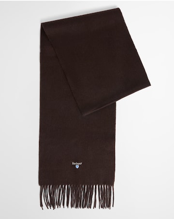 Barbour Plain Lambswool Scarf - Rustic