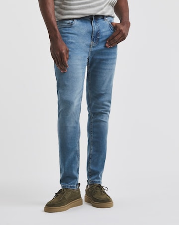 Skinny Fit Stretch Jean Light Wash