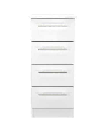 Osprey Ready Assembled 4 Drawer Tallboy - Kids